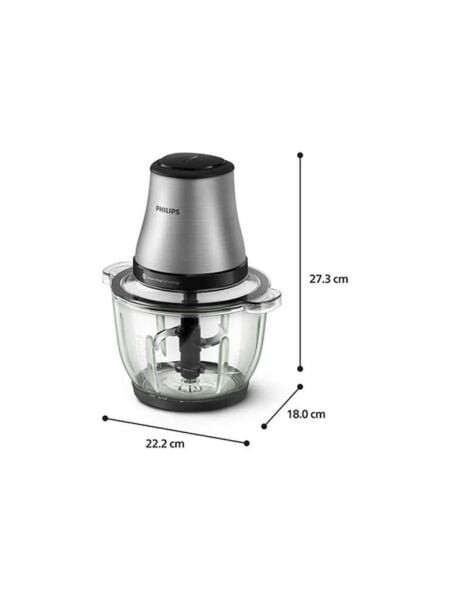 PHİLİPS HR-1503/00 DOĞRAYICI RONDO GÜMÜŞ