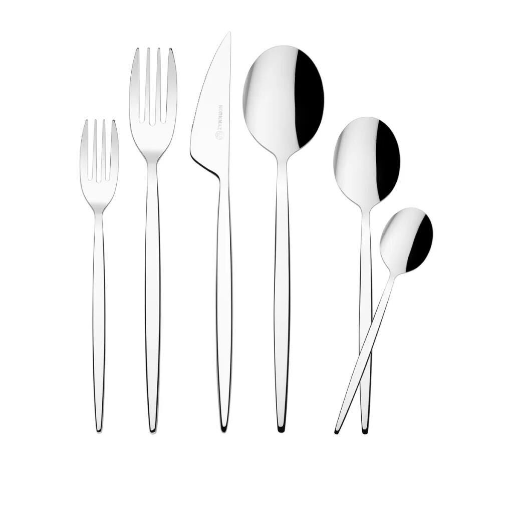 KORKMAZ A2065 MİLENA ÇATAL KAŞIK BIÇAK SETİ 72 PARÇA