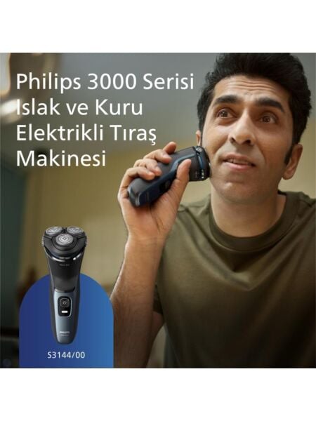 PHİLİPS S-3144-00 ISLAK KURU TIRAŞ MAKİNESİ