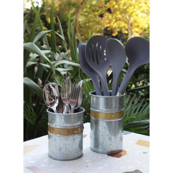 THE MİA GRİ GALVİN KAŞIKLIK 13x11 CM