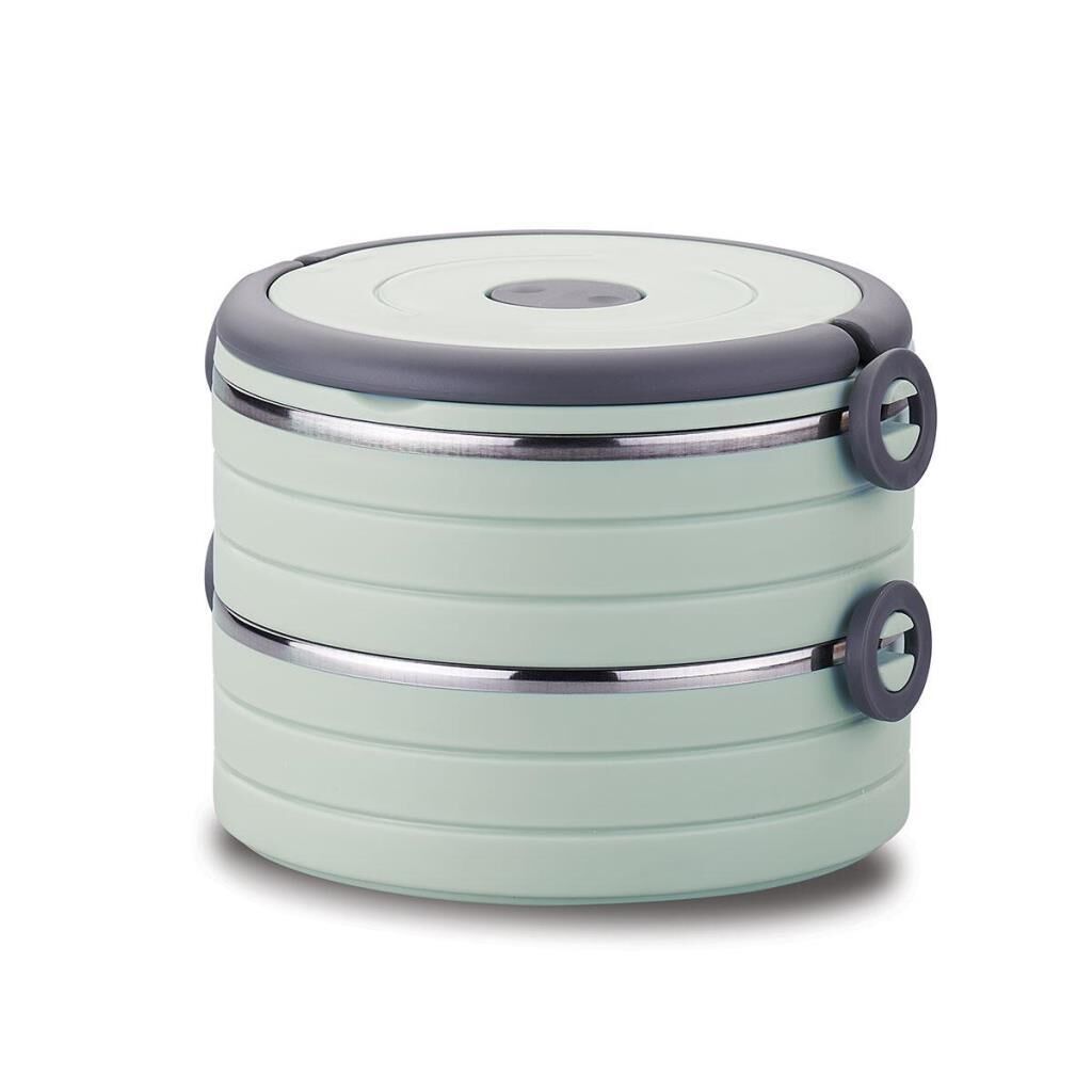 KORKMAZ A5525-1 ESSENTİALS WARM BESLENME KUTUSU SEFER TASI 1200ML YEŞİL