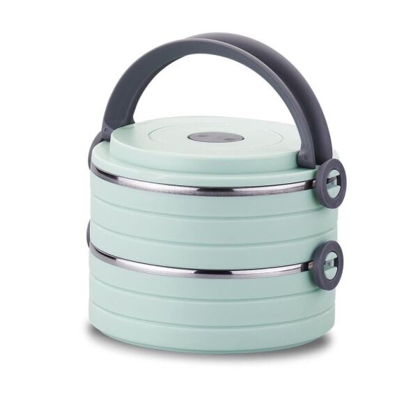 KORKMAZ A5525-1 ESSENTİALS WARM BESLENME KUTUSU SEFER TASI 1200ML YEŞİL