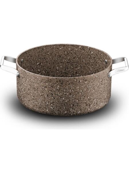 BRİONİ STONE AGE ÇİZİLMEZ YANMAZ YAPIŞMAZ TERRA 28 CM DERİN TENCERE