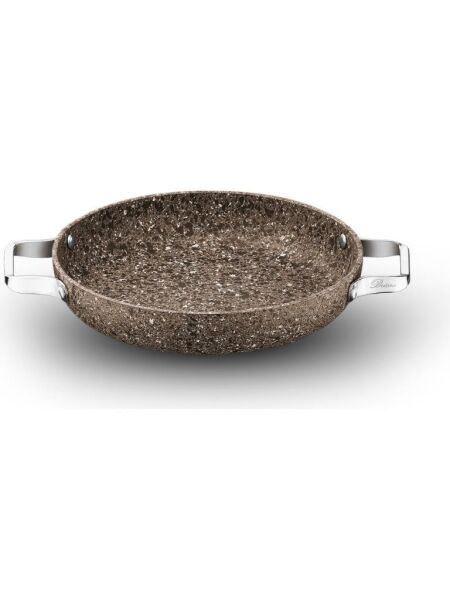 BRİONİ STONE AGE ÇİZİLMEZ YANMAZ YAPIŞMAZ TERRA 24 CM SAHAN (KAPAKLI)