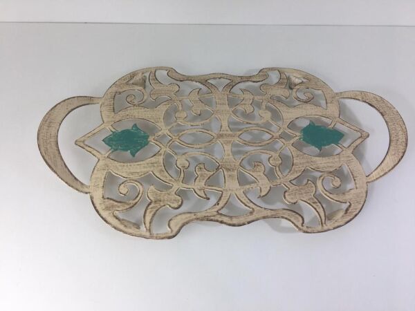 FERFORJE SUNUM TEPSİSİ KREM RENK KÜÇÜK BOY