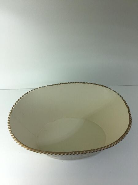OVAL METAL DEKORATİF SAKSI KOVA ORTA BOY
