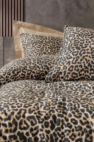 COTTON BOX SATEN KALAHARİ BEJ ÇİFT KİŞİLİK NEVRESİM TAKIMI