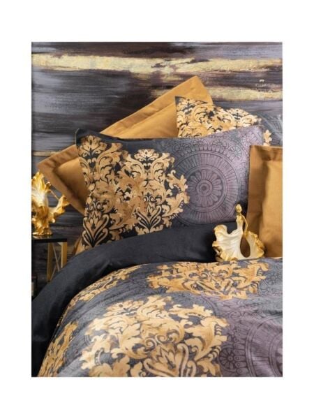 COTTON BOX SATEN JADİRA BEJ ÇİFT KİŞİLİK NEVRESİM TAKIMI