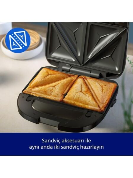 PHİLİPS HD-2350/80 WAFFLE-TOST MAKİNESİ