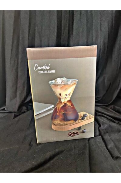 CAMBU BOROSİLİKAT CAM KOKTEYL KARAF 700 ML