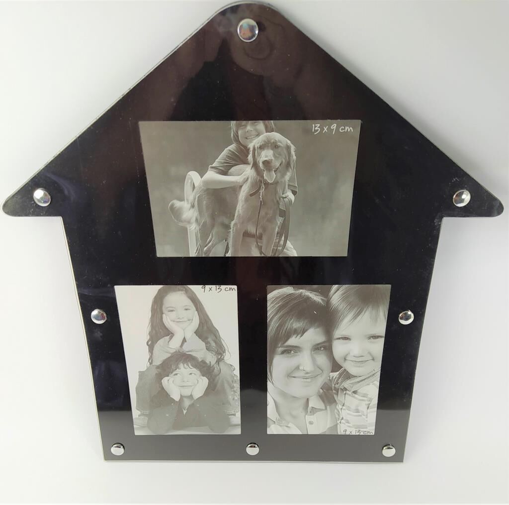 EV ŞEKİLLİ RESİM ÇERÇEVESİ