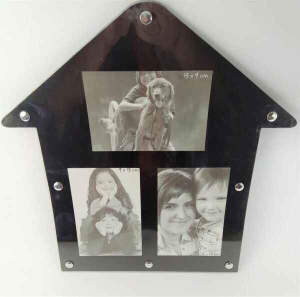 EV ŞEKİLLİ RESİM ÇERÇEVESİ