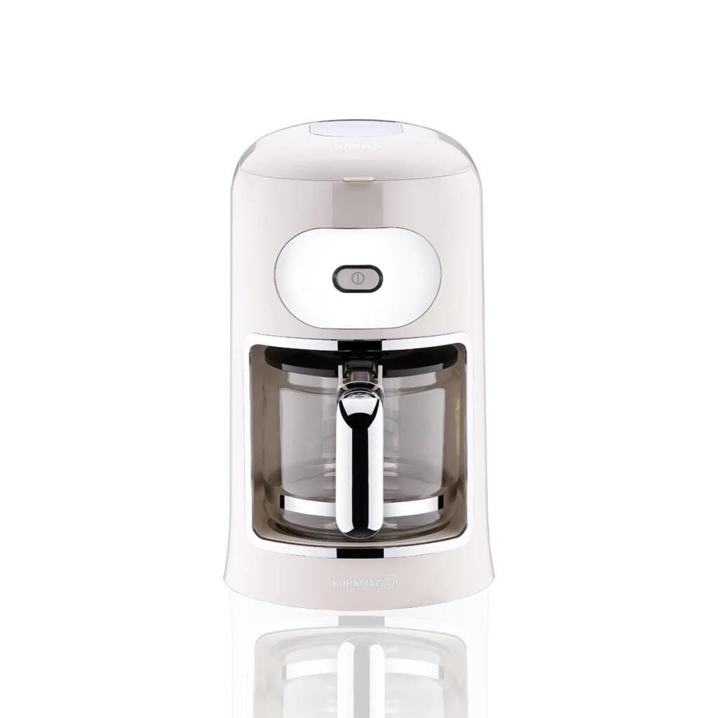 KORKMAZ A864-01 DRİPPA TEK TUŞLU FİLTRE KAHVE MAKİNESİ VANİLYA