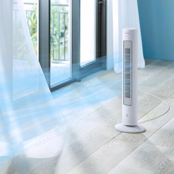 PHİLİPS CX-5535/00 KULE TİPİ VANTİLATÖR BEYAZ