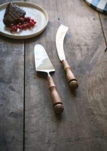 THE MİA WOODY PASTA SERVİS TAKIMI 2 PARÇA