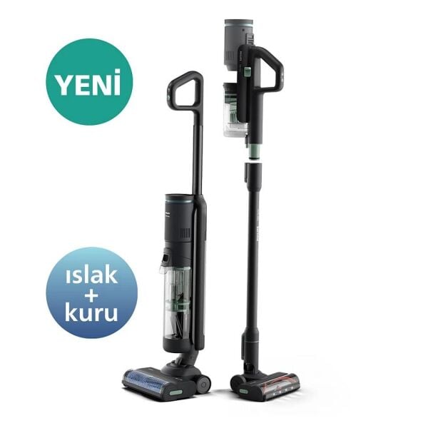 PHİLİPS XW-7263/11 ISLAK KURU DİKEY SÜPÜRGE