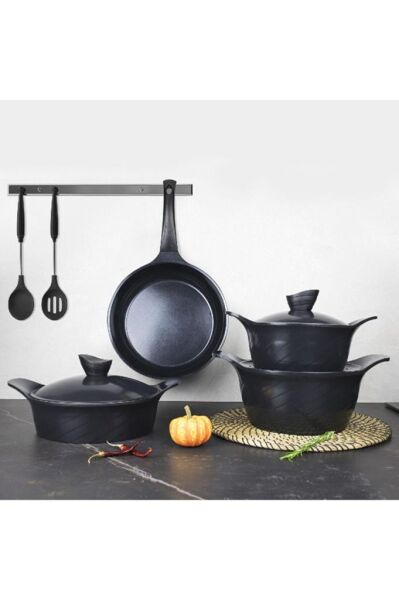 PRİMANOVA ANTHONY ALÜMİNYUM KIZARTMA TAVASI 24CM SİYAH