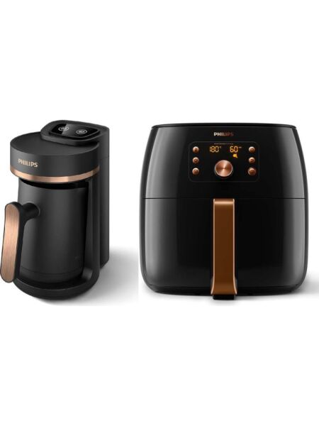 PHİLİPS HD 9867/90 AIRFRYER FRİTÖZ+HDA 150/60KAHVE MAKİNESİ