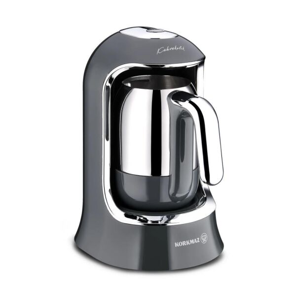 KORKMAZ A860-15 KAHVEKOLİK OTOMATİK KAHVE MAKİNESİ ANTRASİT