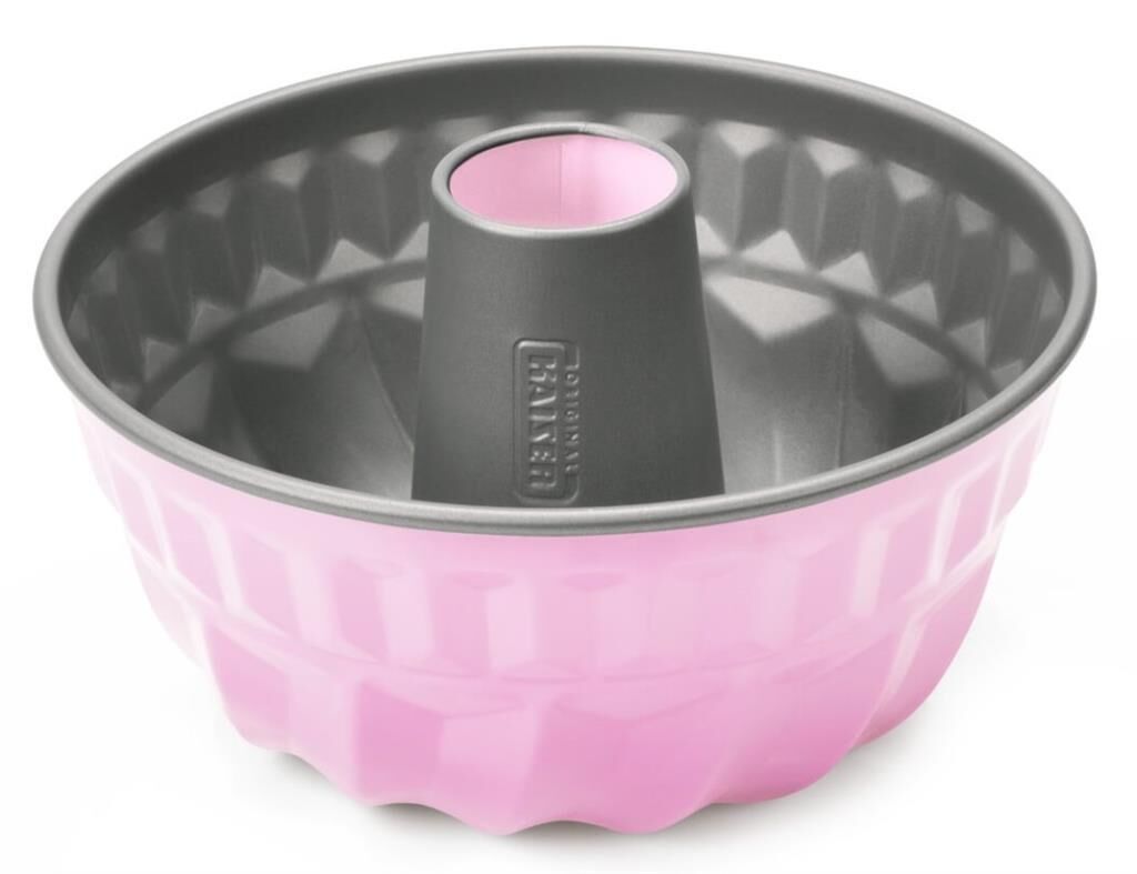 KAISER COLOUR BORULU KEK KALIBI PEMBE 22 CM
