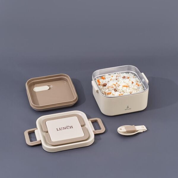 ARYILDIZ BENTO LUNCH BOX YEMEK TERMOSU KARE BEJ 700ML