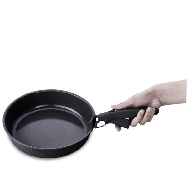 KORKMAZ A2792 NOVA PRATİKA 8 PARÇA TENCERE SETİ SİYAH