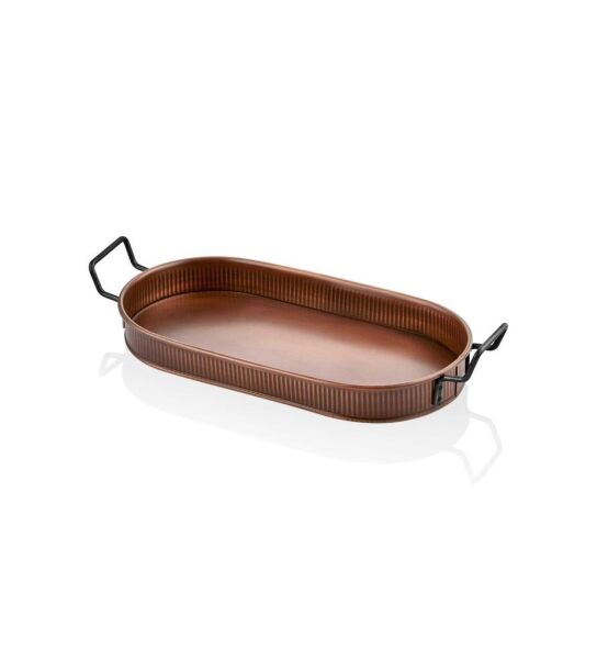 THE MİA TEPSİ BAKIR 54*23 CM