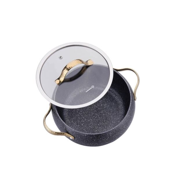 KORKMAZ A2610 BERİLLA 7 PARÇA TENCERE SETİ