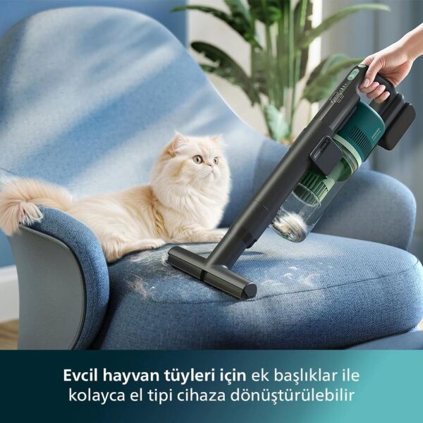 PHİLİPS XC-6557/01 ŞARJLI DİKEY SÜPÜRGE