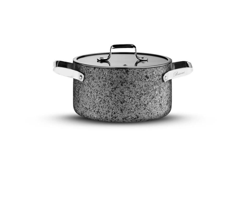 BRİONİ STONE-H ÇİZİLMEZ YANMAZ YAPIŞMAZ 24 CM DERİN TENCERE