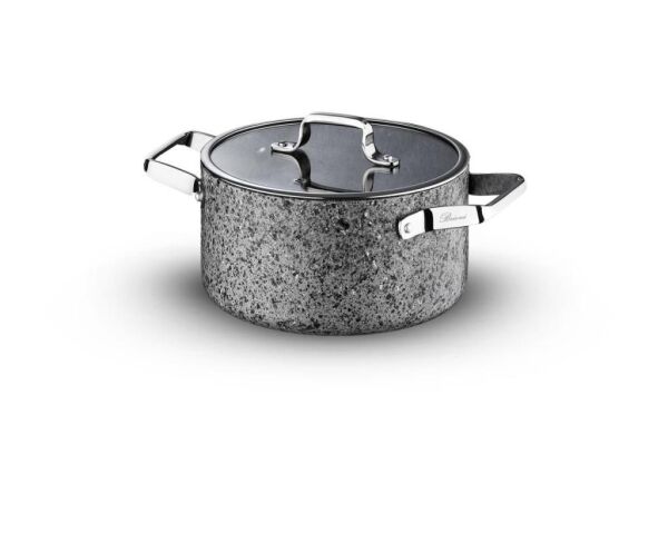 BRİONİ STONE-H ÇİZİLMEZ YANMAZ YAPIŞMAZ 24 CM DERİN TENCERE