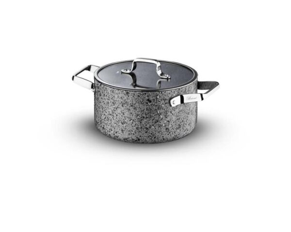 BRİONİ STONE-H ÇİZİLMEZ YANMAZ YAPIŞMAZ 22 CM DERİN TENCERE