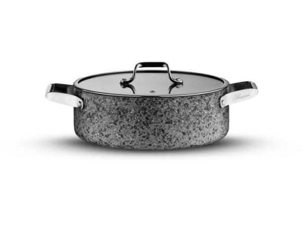 BRİONİ STONE-H ÇİZİLMEZ YANMAZ YAPIŞMAZ 28 CM BASIK TENCERE