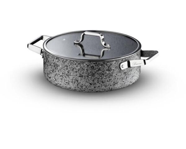 BRİONİ STONE-H ÇİZİLMEZ YANMAZ YAPIŞMAZ 28 CM BASIK TENCERE