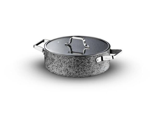 BRİONİ STONE-H ÇİZİLMEZ YANMAZ YAPIŞMAZ 24 CM BASIK TENCERE