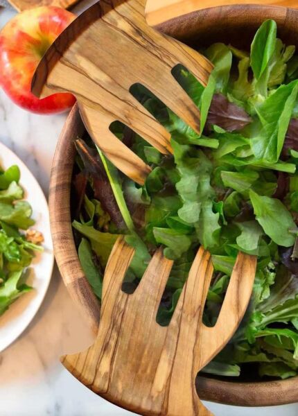 THE MİA ZEYTİN AĞACI 2'Lİ SALATA SERVİS SETİ 15 CM