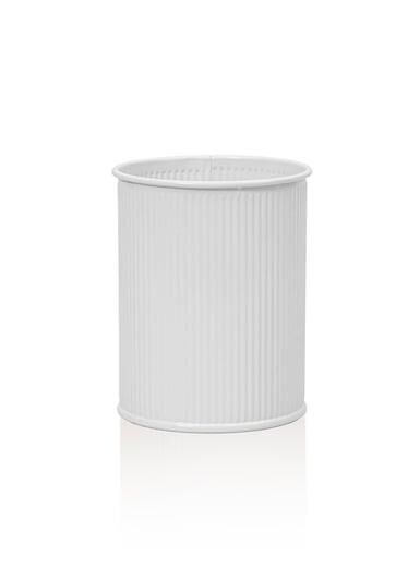 THE MİA STRİPE TEZGAH ÜSTÜ KAŞIKLIK BEYAZ 13*11 CM