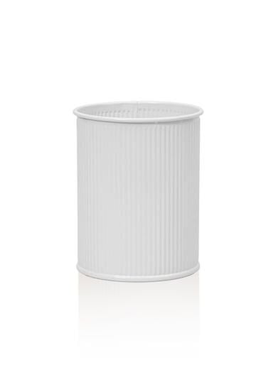 THE MİA STRİPE TEZGAH ÜSTÜ KAŞIKLIK BEYAZ 13*11 CM