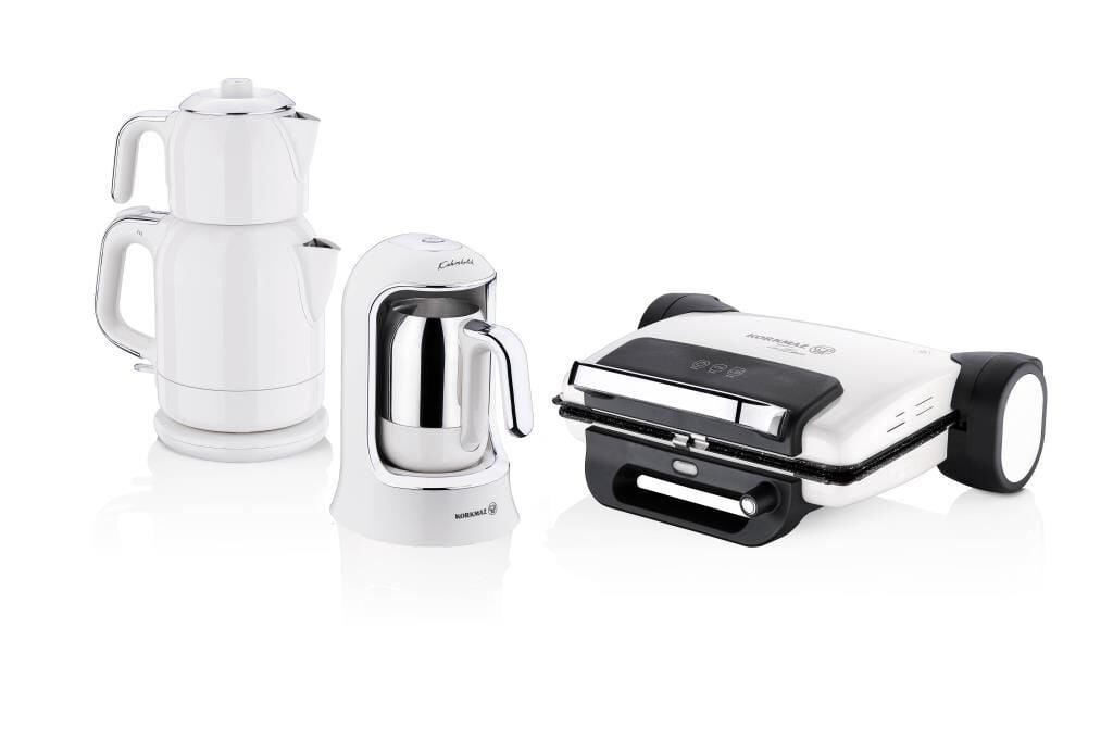 KORKMAZ VANİLYA 7 PARÇA ELEKTRO SET