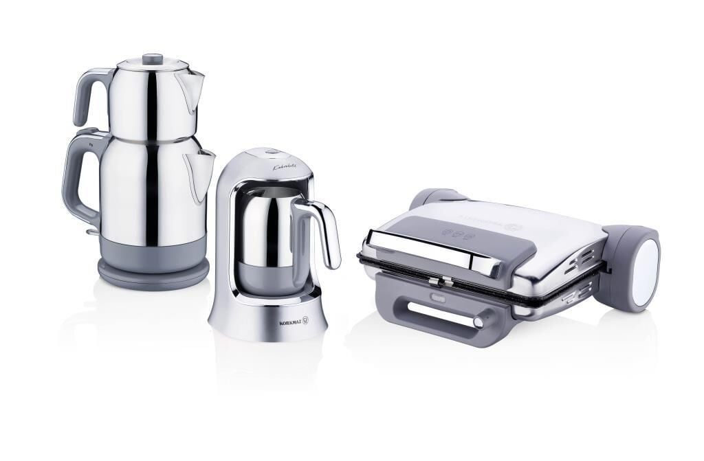 KORKMAZ İNOX 7 PARÇA ELEKTRO SET