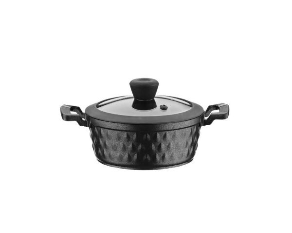 BRİONİ DİAMOND 5 PARÇA MİDİ SET SİYAH