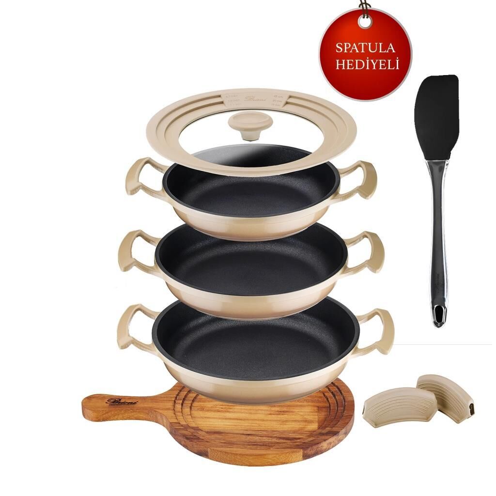 BRİONİ TRY COOK 7 PARÇA SAHAN SETİ BEJ