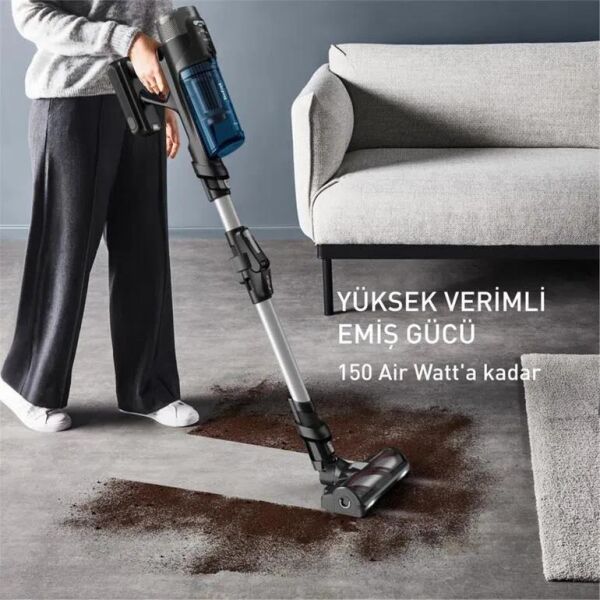 TEFAL TY9AC X-FORCE 13,60 ALLERGY AQUA AEROSPİN KABLOSUZ ŞARJLI DİKEY SÜPÜRGE
