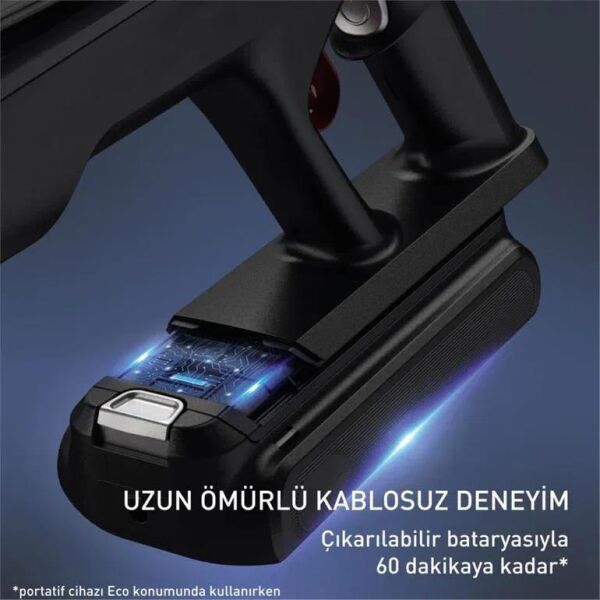 TEFAL TY9AC X-FORCE 13,60 ALLERGY AQUA AEROSPİN KABLOSUZ ŞARJLI DİKEY SÜPÜRGE