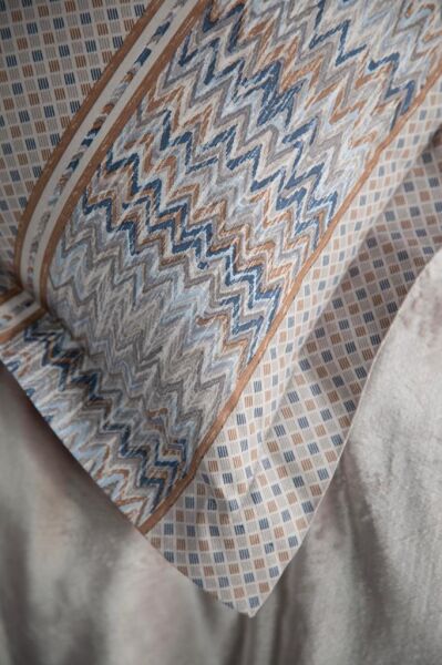 APRİCİTAS ÇİFT KİŞİLİK MY TOUCH KADİFE NEVRESİM TAKIMI HILLY VİZON