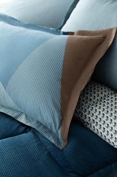 APRİCİTAS ÇİFT KİŞİLİK UYKU SETİ SOFTLY PICASSO INDIGO