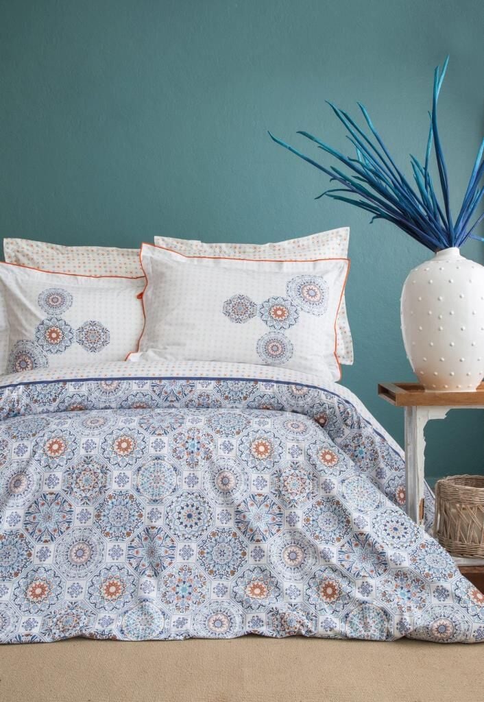 APRİCİTAS TEK KİŞİLİK KAPİTONELİ COMPLETE SET CELESTE TURKUAZ