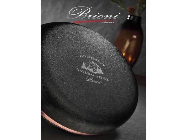 BRİONİ ROYAL STONE 7 PARÇA TENCERE SETİ BAKIR