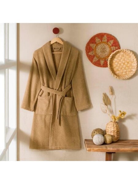 TAC ŞALYAKA PAMUK BORNOZ TABA L/XL