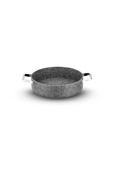 BRİONİ STONE-H ÇİZİLMEZ YANMAZ YAPIŞMAZ İNDÜKSİYONLU 22 CM BASIK TENCERE